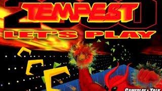 Tempest 2000 Gameplay Session Atari Jaguar  Lets Play #013 - Level 64 Brick Wall