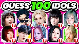 UPDATED GUESS 100 KPOP IDOLS in 3 SECONDS ⏰ Guess the Kpop idol - KPOP QUIZ 2024