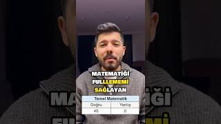 Matematik Fulleten TEK TAKTİK️ #yks2024 #yks24 #yks2024tayfa #tytmatematik