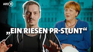 @LeFloid und das Merkel-Interview was denkt er heute darüber?  Aus der ARD Doku über Angela Merkel