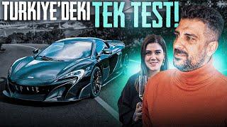 Türkiyedeki Tek Test  McLaren 675LT