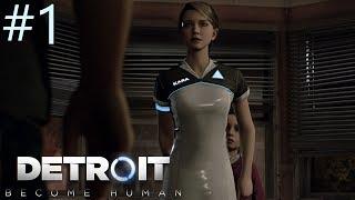 Detroit Become Human BLIND Playthrough - Part 1 -  Connor Kara & Makus Walkthrough Gameplay