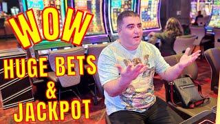 I Won So Many JACKPOTS With HUGE BETS On CASH FALLS Ultimate Fire Link Slot