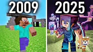 Evolution of Minecraft 2009-2025 1.22 Update