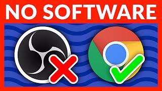 How to live stream without software  OBS alternative