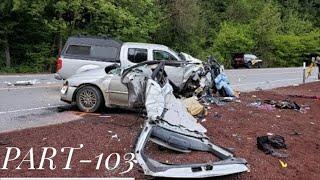 Car Crash Compilation-March 2021-Car Crashes time-Car Crash Dash camroad rage compilation part-103
