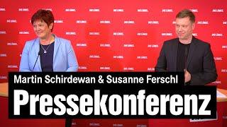 Pressekonferenz mit Martin Schirdewan und Susanne Ferschl