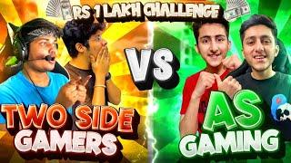 Two Side Gamers Vs As Gaming Brothers Winner Gets ₹100000 -Garena Free Fire