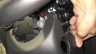 Steering column cover revomal - Skoda Octavia MK3