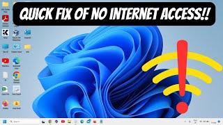 WiFi Connected But No Internet Access on Windows 1110? Heres How to Fix It