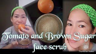 Tomato and Brown Sugar Face Scrub..