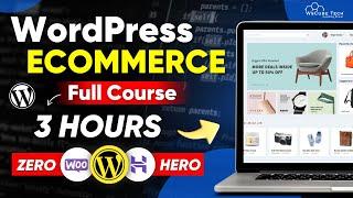 Create Complete ECommerce Website with WordPress  WordPress WooCommerce Full Course 2024