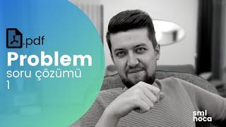 Problemler Soru Çözüm Kampı - 1 - Sml Hoca Matematik