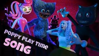  Huggy Wuggy Cartoon cat Mommy long legs song - Monster Toy   Poppy Playtime Chapter 3