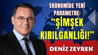 EKONOMİDE YENİ PARAMETRE ŞİMŞEK KIRILGANLIĞI -DENİZ ZEYREK- SESLİ KÖŞE YAZISI SESLİ GAZETE MAKALE