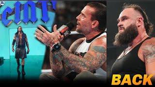 OMG Braun Strowman Finally Back to STOP Logan CM Punk Issue Warning to Drew WWE RAW 30042024