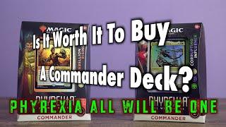 Is It Worth It To Buy A Phyrexia All Will Be One Commander Deck?  A Magic The Gathering Review