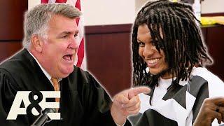 Defendant Laughs During Sentencing  Court Cam  A&E