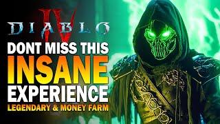 The BEST LEVELING XP & Legendary Farm In Diablo 4 - Diablo 4 Level Fast