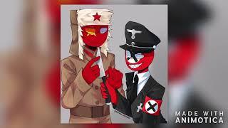 USSR x Nazi cuntryhumans #3 - Scream and shout