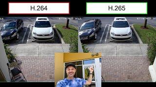 H.264 vs H.265 IP Camera Comparison