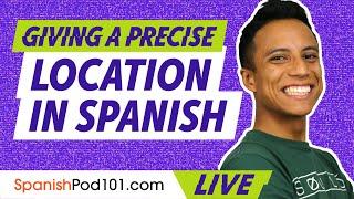 Spanish Grammar Prepositional Phrases  Sharing Your Precise Location