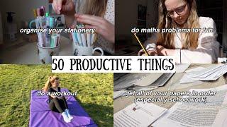 50 Productive Things to Do at Home during Lockdown  Ruby Granger