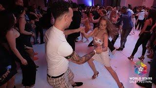 Adrian Ros & Estefy - Bachata Social at World Stars Salsa Festival 2023 Albena  Bulgaria