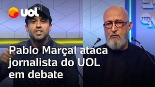 Debate Pablo Marçal ataca colunista do UOL que questionou fala dele sobre idiotice