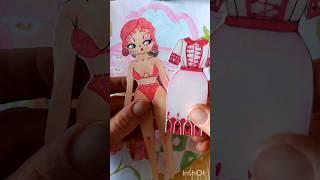 КАК НАСТОЯЩИЕ КУКОЛКИ#бумажныекуклы #doll #куклы #paperdolls #бумажныйдом #бумажныймир #paperdol