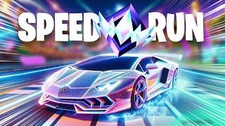 NEW SPEED RUN GAMEMODE  Fortnite Rocket Racing