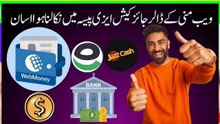 WebMoney To Esaypaisa Withdrawal Today \\ Webmoney WMZ and Wmt Withdrawal From Pakistan 2024