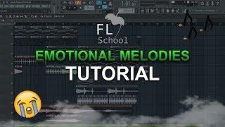 HOW TO MAKE Emotional Melodies - FL Studio tutorial