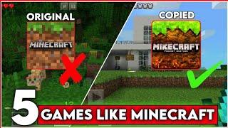 Top 5 Games Like Minecraft For Android  Copy Games Of Minecraft  Minecraft Like Games For Free