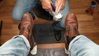 WELCOME TO Angelo Shoe Shine  Angelo Shoe Shine ASMR