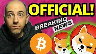 ITS OFFICIALLY THE YEAR OF CRYPTO BITCOIN SHIBA INU ETHEREUM UPDATE