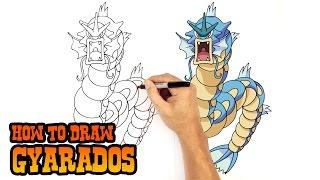 How to Draw Gyarados  Pokemon