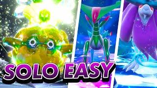 The BEST Pokemon to SOLO WALKING WAKE & IRON LEAVES Tera Raid in Scarlet and Violet