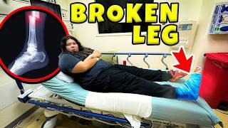 MY SISTER BROKE MY LEG 