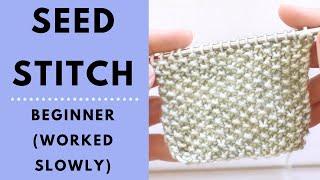 Seed Stitch Tutorial for Beginners