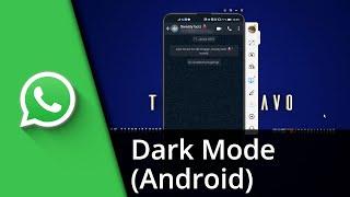 WhatsApp Dark Mode in Android aktivieren  Tutorial