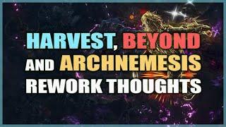 PATH of EXILE Thoughts on Archnemesis Harvest & Beyond Reworks in 3.19