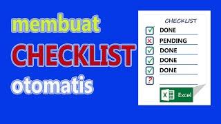 Membuat Checklist Otomatis Bag 3 #excel