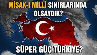 SÜPER GÜÇ TÜRKİYE? Misak-ı Milli Sınırlarında Olsaydık? #NeOlurdu  Ne Olurdu?