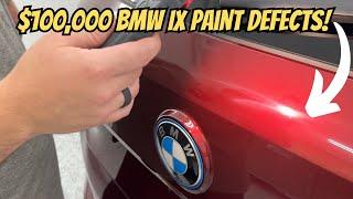 I Fix Paint Imperfections On A Brand New $100000 BMW iX