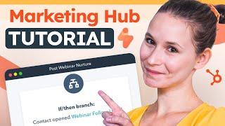 HubSpot Marketing Hub Tutorial For Beginners 2024