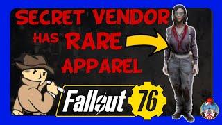 11 locations to find Hidden Vendor the Scavenger Trade in Fallout 76  Hunters Longcoat  rare plans