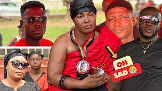 Kumawood Actors Spray Cash On Actress Louisa Adinkra At Her Mothers Funeral