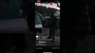 ADIN ROSS - TEE GRIZZLEY PULLS GUN ON ADIN ROSS ON IG LIVE AFTER FANS ORDER FOOD TO ADINS HOUSE