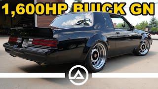 1600 hp Twin Turbo Buick Grand National Custom Built by Roadster Shop